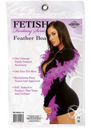 Fetish Fantasy Series Feather Boa Purple