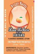 Love Lickers Peach Flavored Warming Massage Oil 2oz - Fuzzy Navel