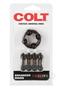 Colt Enhancer Rings Cock Rings - Smoke