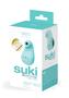 Vedo Suki Rechargeable Silicone Sonic Vibrator - Tease Me Turquoise