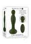 Gender X The General Rechargeable Silicone Vibrator With Remote - Green