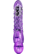 Naturally Yours Bump N Grind Vibrating Dildo - Purple