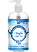 Cleanstream Relax Anal Lubricant - Desensitizing 16oz