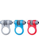 Sport Vibrating Cockring Waterproof Assorted Colors 6 Each...