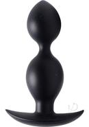 Master Series Orbs Steel Weighted Duotone Silicone Anal...