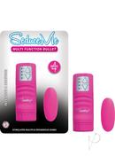 Seduce Me Multi Function Bullet With Remote Control - Pink
