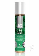 Jo H2o Water Based Flavored Lubricant Cool Mint 1oz