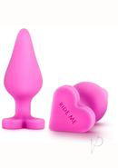 Play With Me Naughtier Candy Heart Ride Me Silicone Butt...