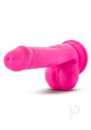 Au Naturel Bold Delight Dildo With Suction Cup 6in - Pink