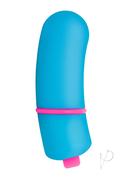 Jelly Bean Bullet Vibrator - Blue
