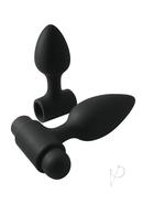 Renegade Rechargeable Silicone Vibes-o-spades Anal Plug Kit...