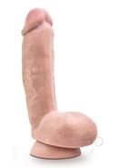 Dr. Skin Glide Self Lubricating Dildo With Balls 8.5in -...