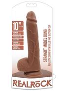 Realrock Straight Realistic Dildo With Balls And Suction...