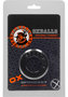 Oxballs Atomic Jock Sprocket Super Stretchy Cock Ring 2.8in- Black