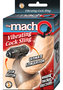 Macho Vibrating Cock Sling Cock Ring - Black
