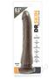Dr. Skin Silver Collection Realistic Cock Basic 8.5 Dildo 8.5in - Chocolate