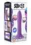Squeeze-it Squeezable Slender Silicone Dildo 5.3in - Purple