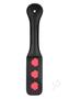 Ouch! Leather Paddle Lips - Black
