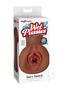 Pdx Extreme Wet Pussies Juicy Snatch Self Lubricating Stroker - Chocolate