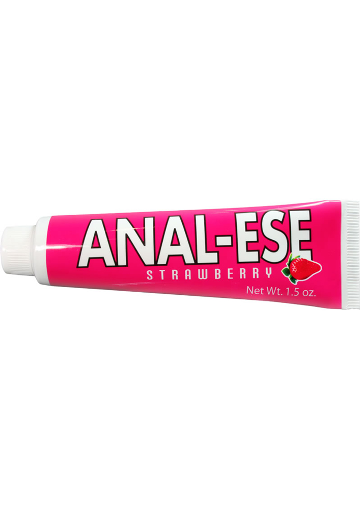 Anal-Ese Cream Strawberry Flavor 1.5 Oz - Image 2