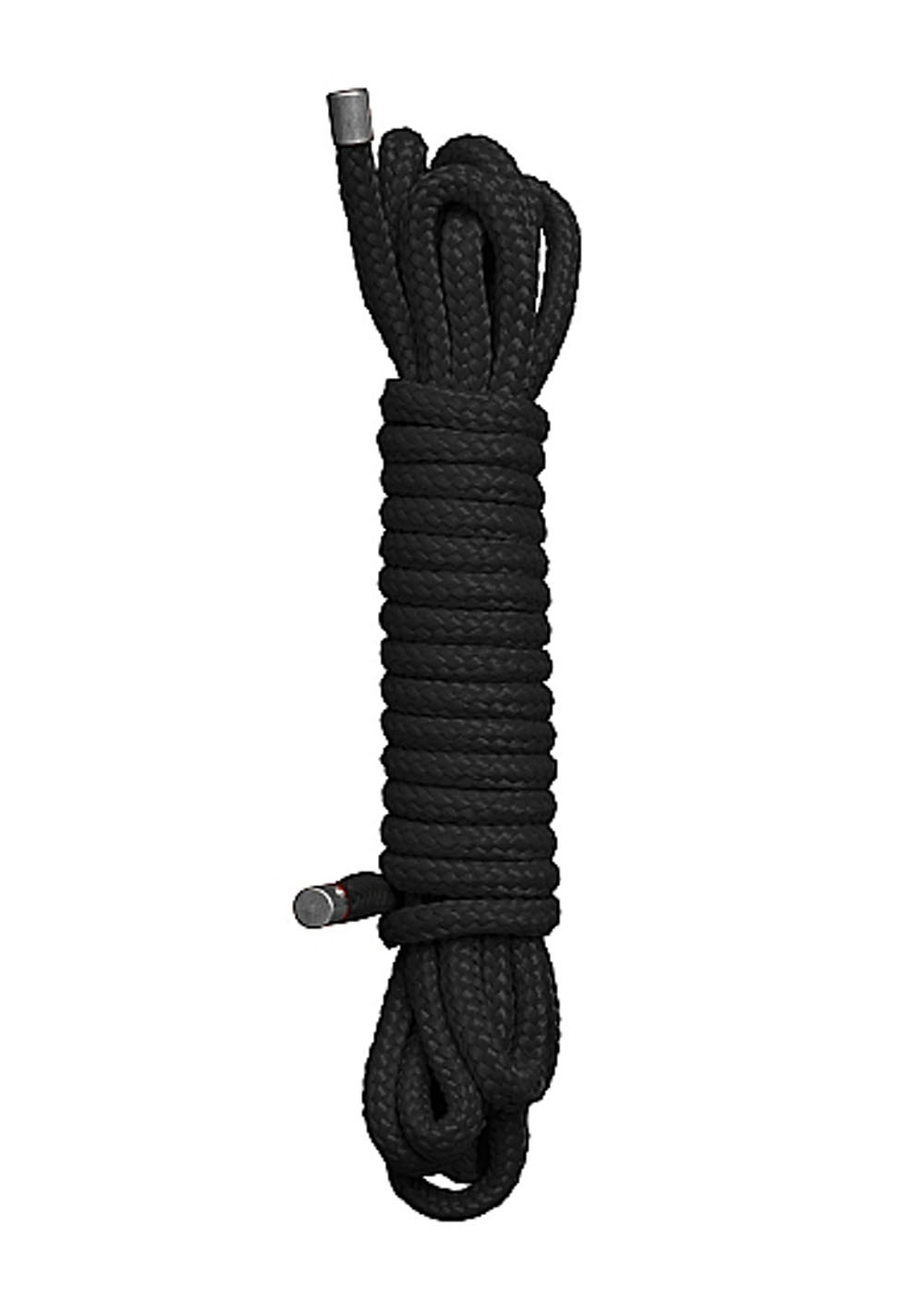 Japanese Rope 5 Meters of Soft Nylon Rope - Black - Image 3