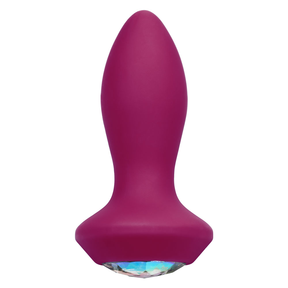 Power Gem Vibrating Petite Crystal Probe - Purple - Image 5