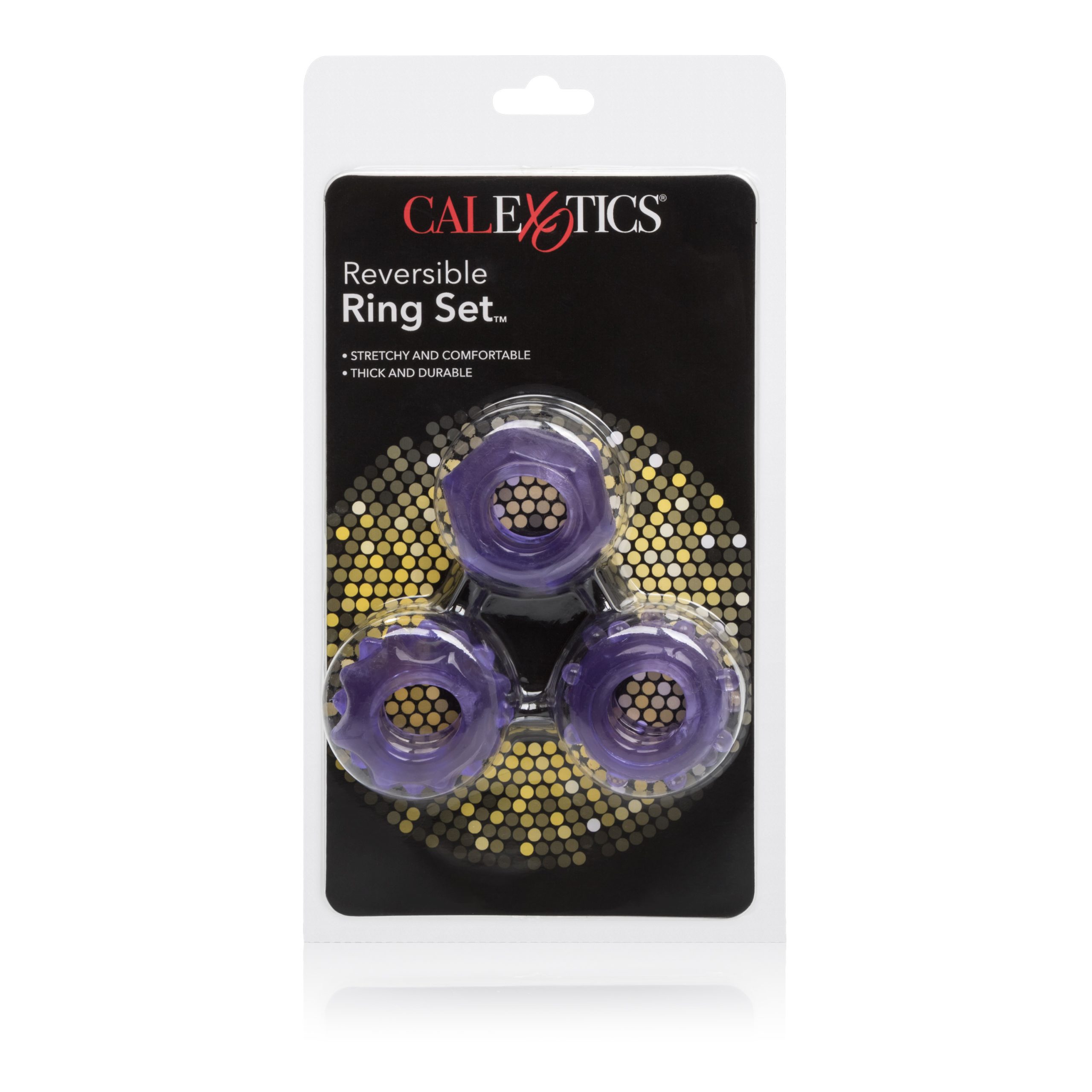 Reversible Ring Set - Purple - Image 7