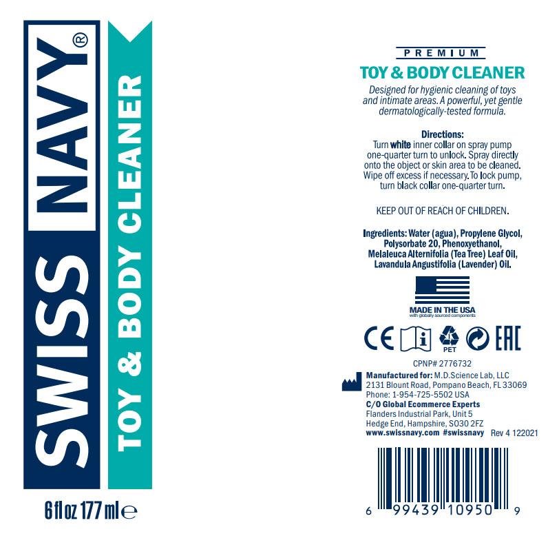 Swiss Navy Toy and Body Cleaner 1oz 29.5ml - Image 2