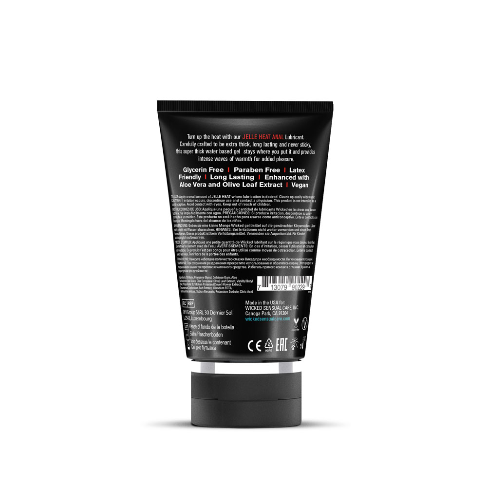 Jelle Heat Warming Anal Gel Lubricant - 4 Fl. Oz. - Image 2