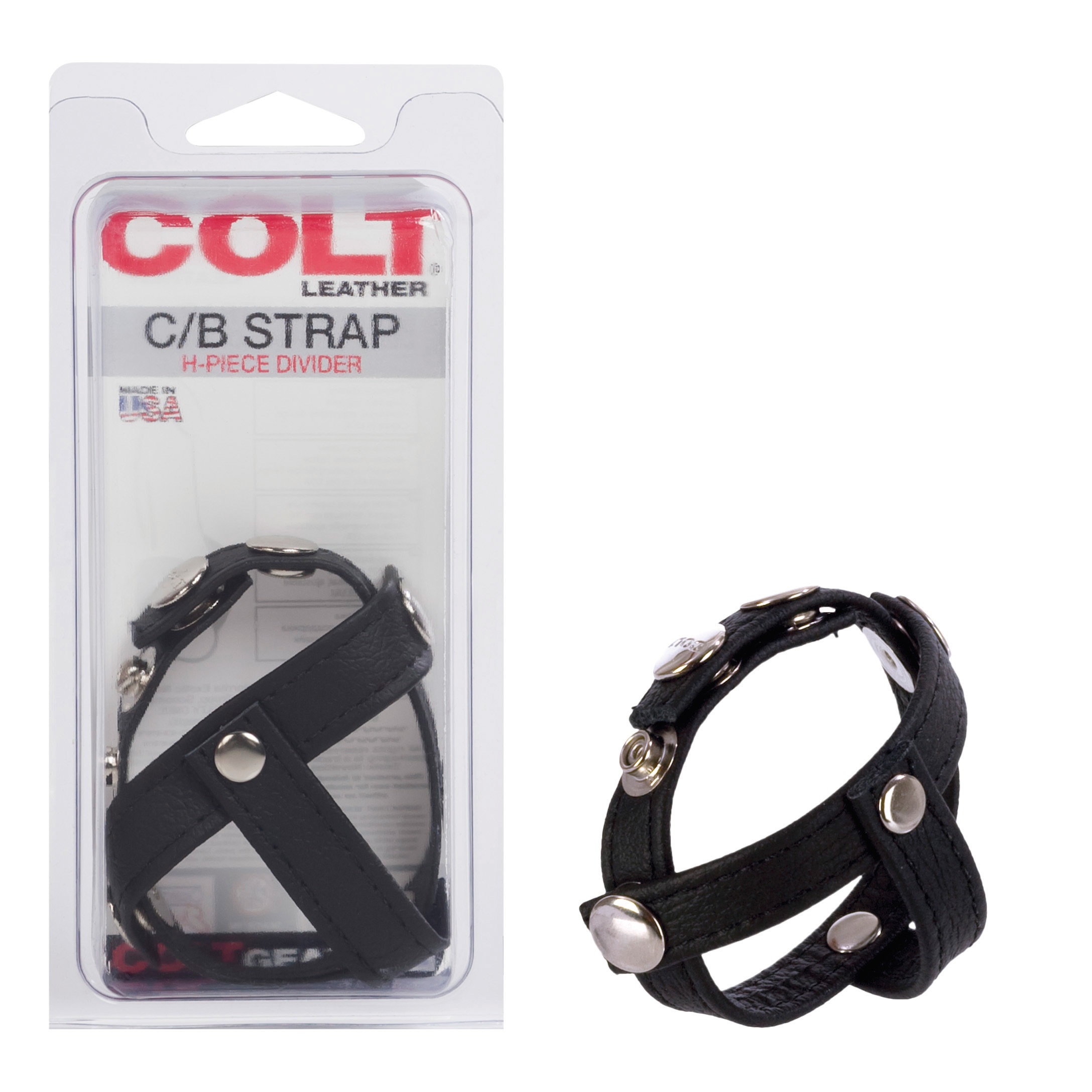 Colt Leather C/b Strap H-Piece Divider - Image 3
