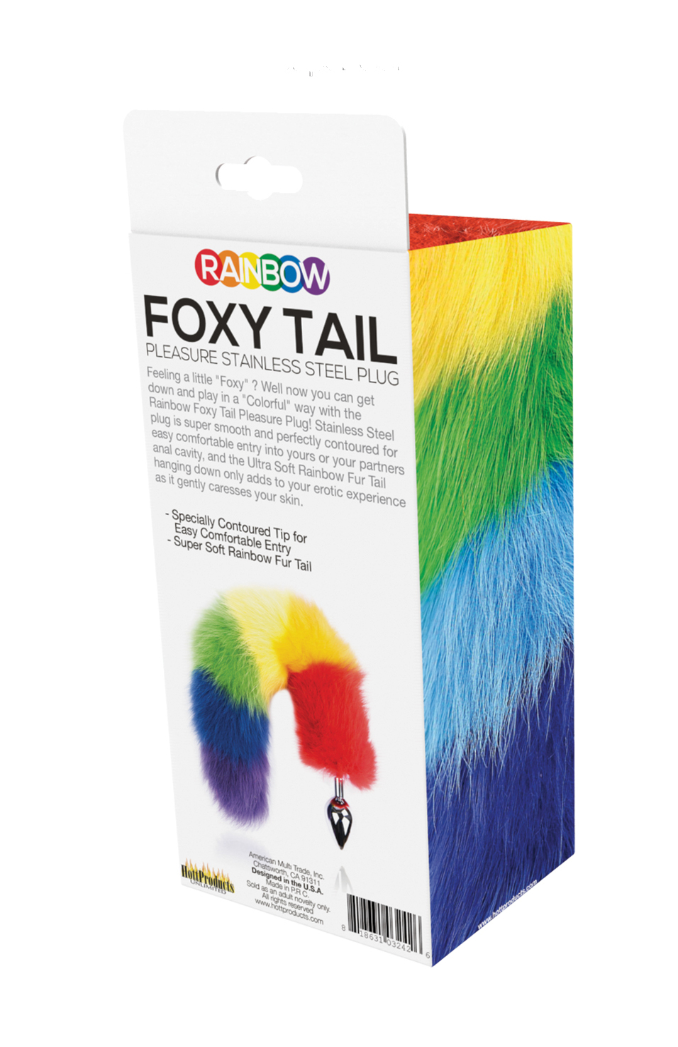 Rainbow Foxy Tail - Image 2