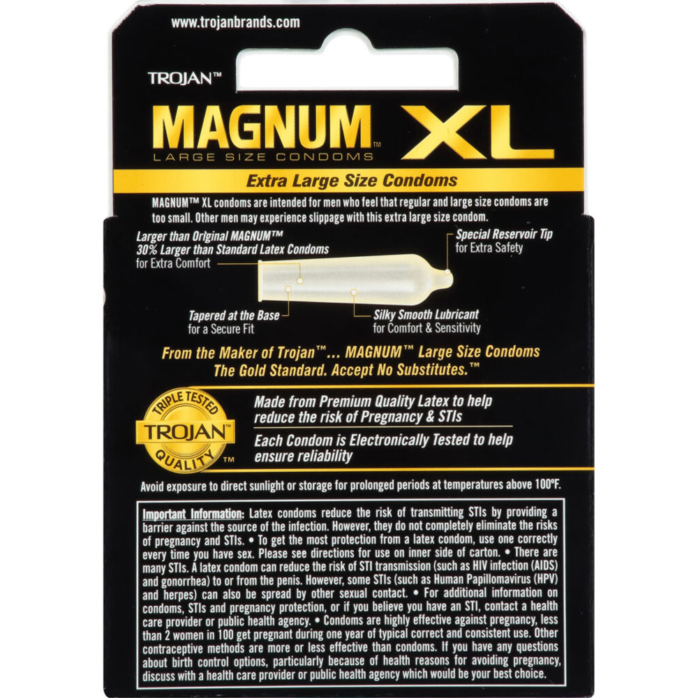Trojan Magnum XL - 3 Pack - Image 3