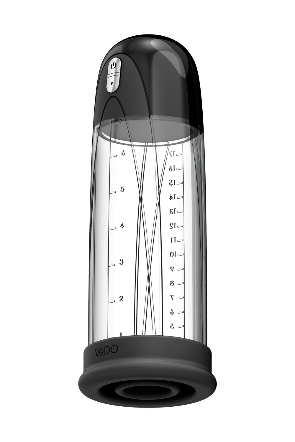 Pump Rechargeable Vacuum Penis - Just Black - Image 2