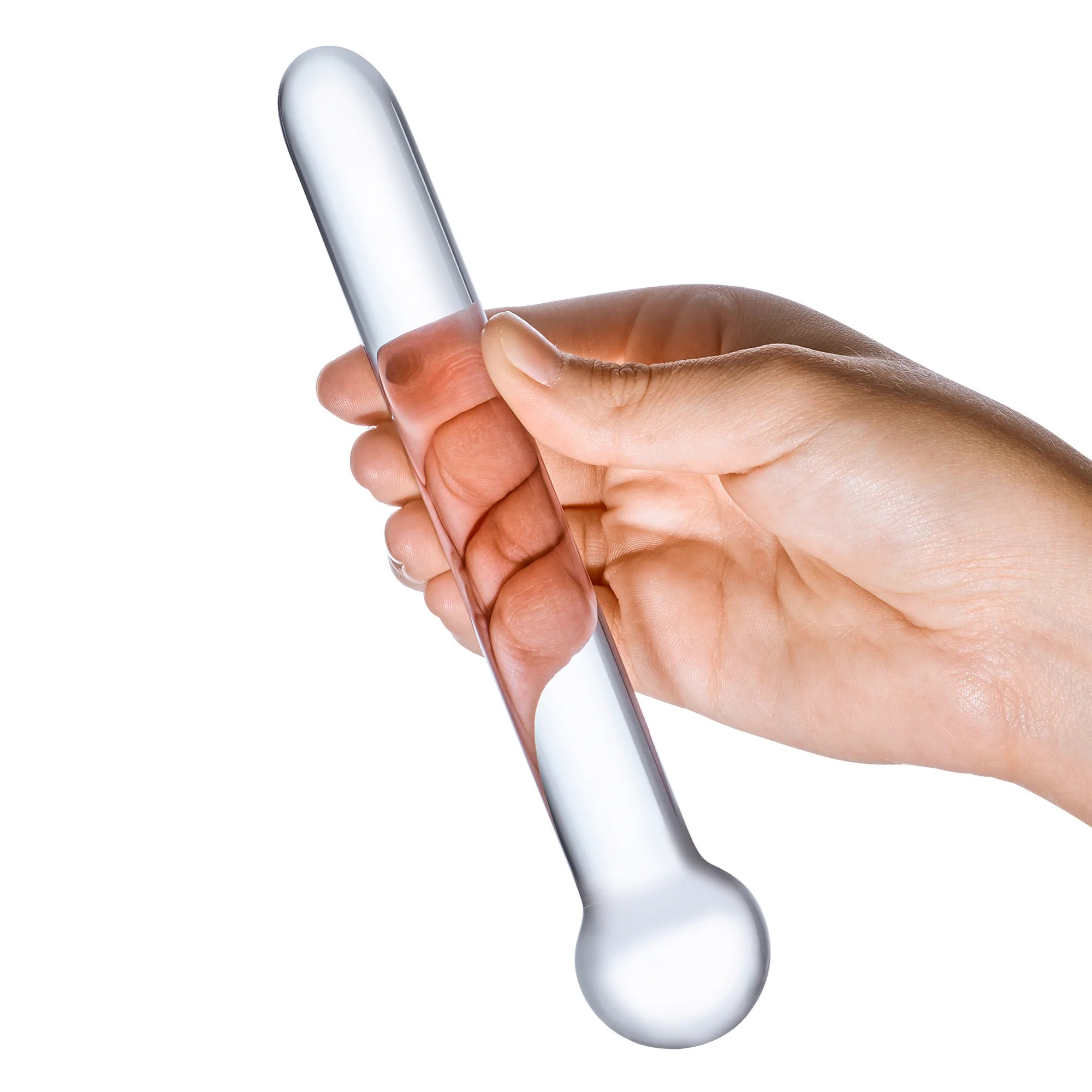 7 Inch Straight Glass Dildo - Image 4