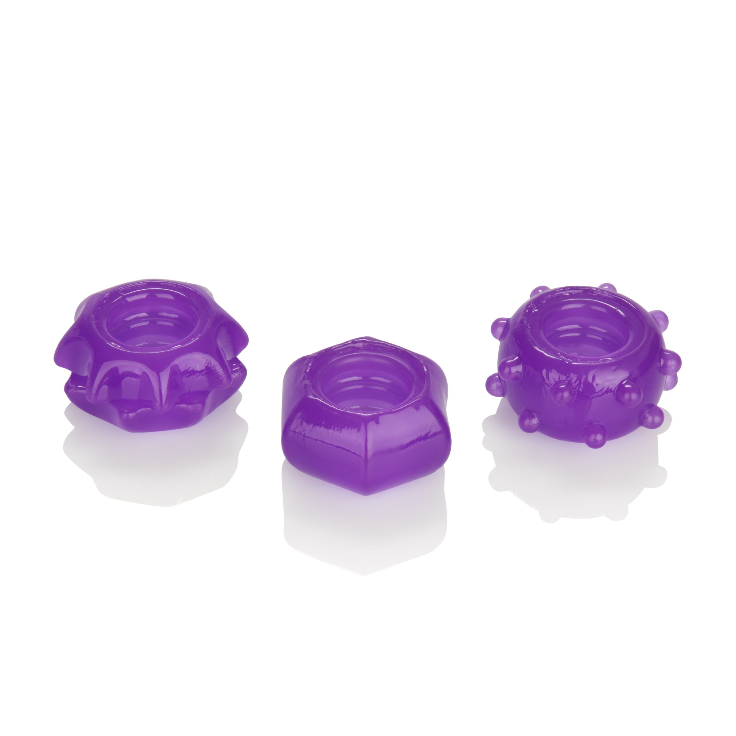 Reversible Ring Set - Purple - Image 4