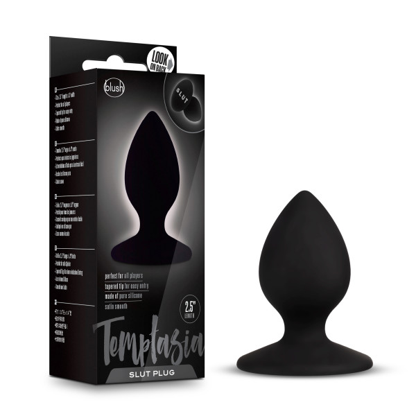 Temptasia - Slut Plug - Black - Image 4