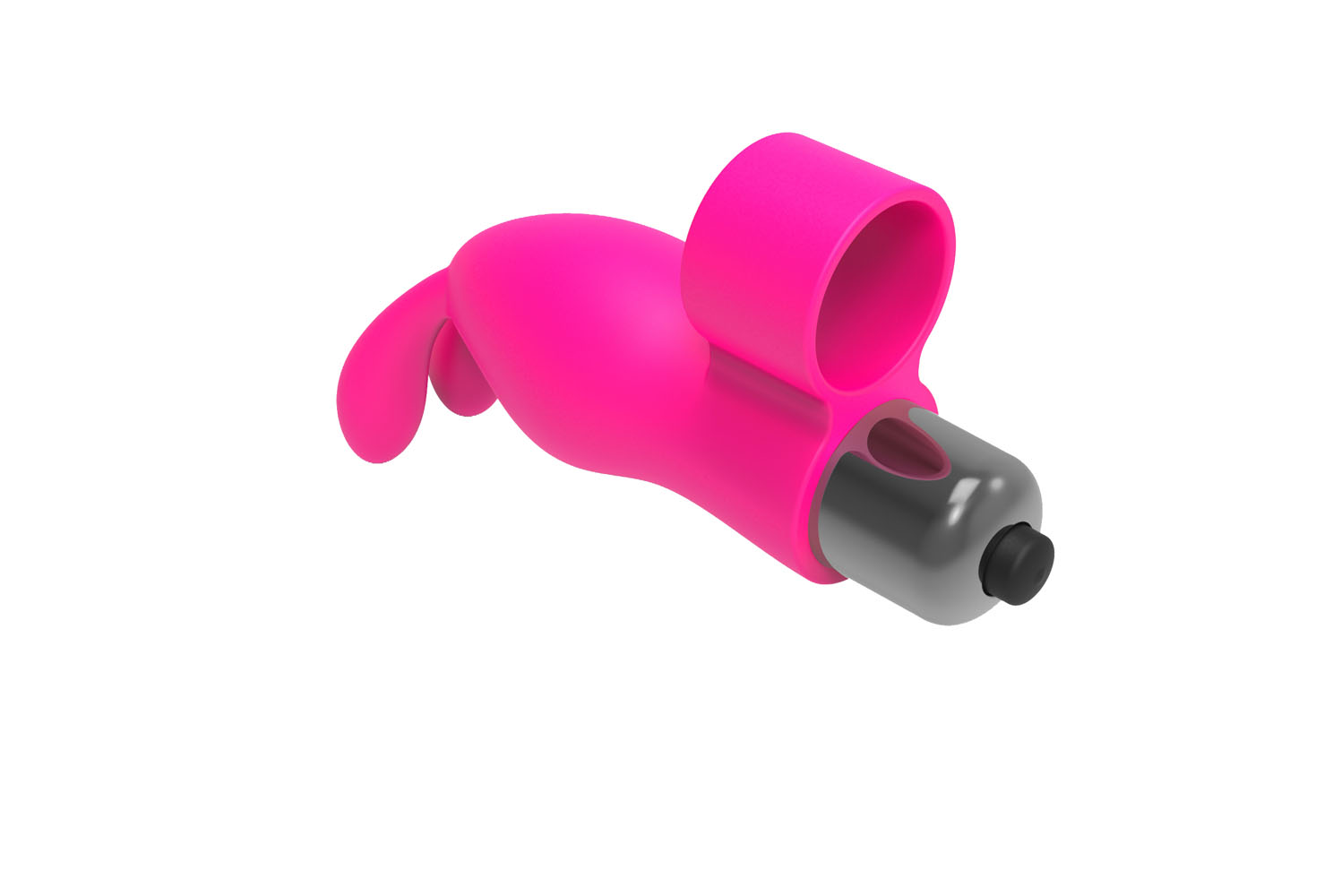 The 9's Flirt Bunny Finger Vibrator - Pink - Image 7