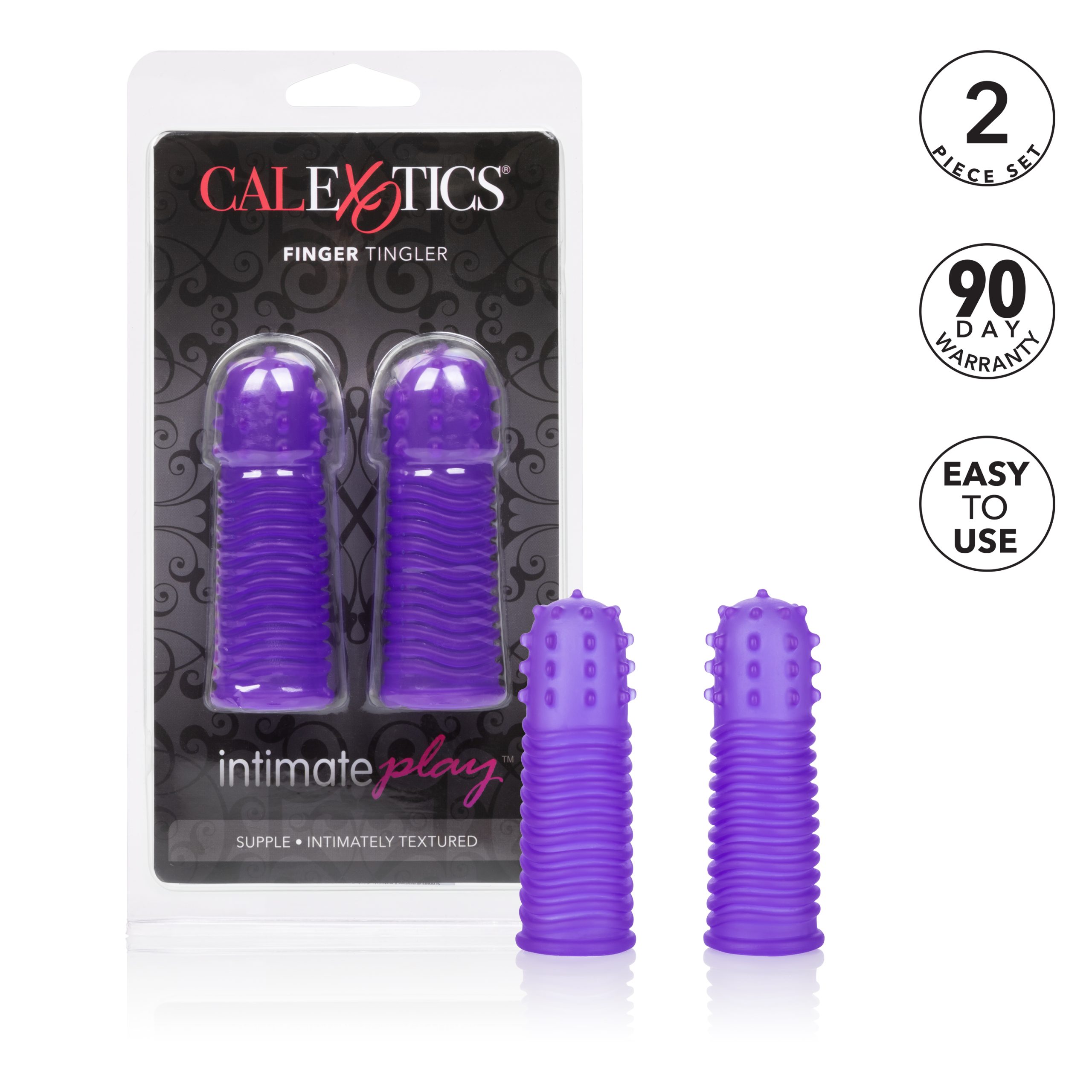 Intimate Play Finger Tingler - Purple - Image 7