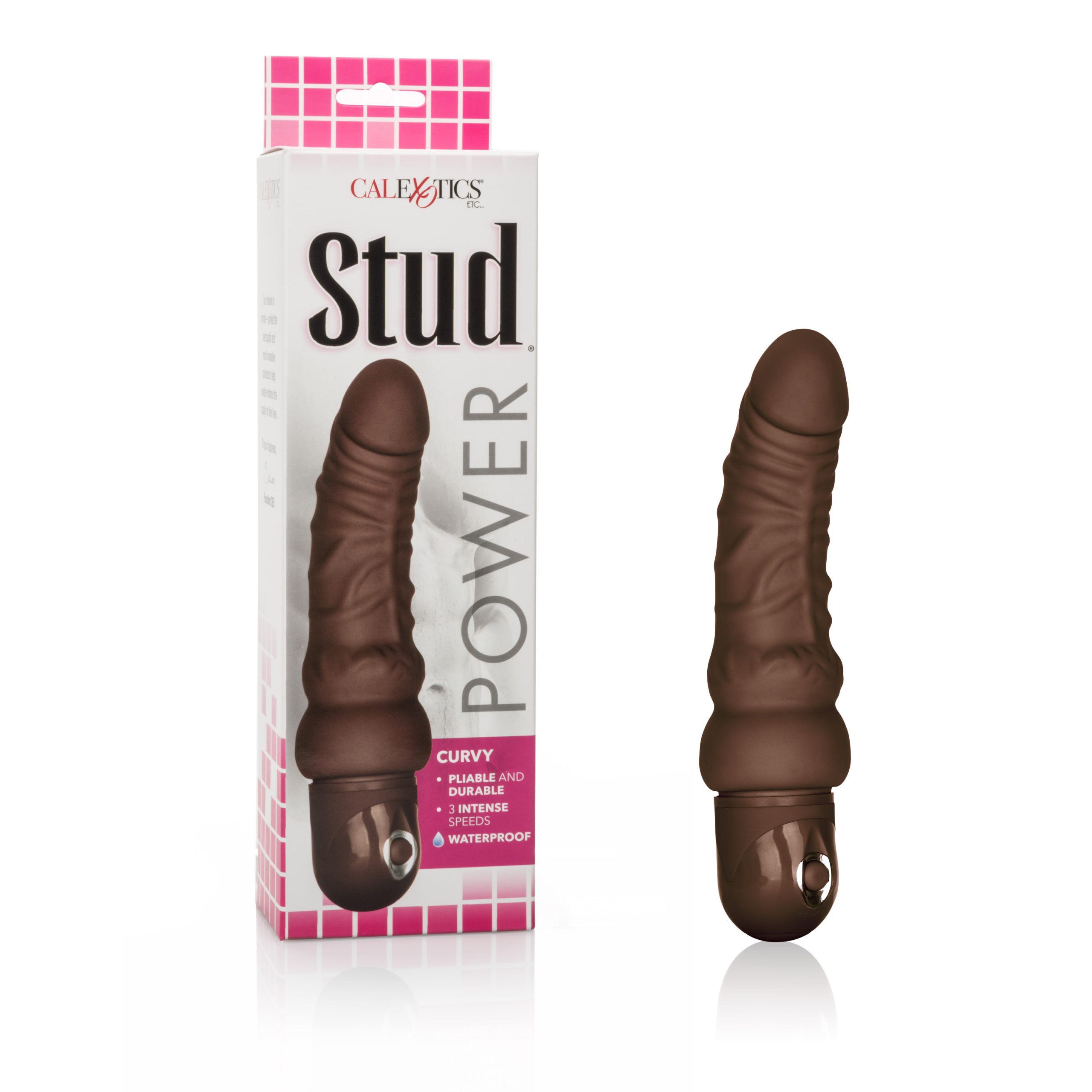 Waterproof Power Stud Curvy - Brown - Image 2