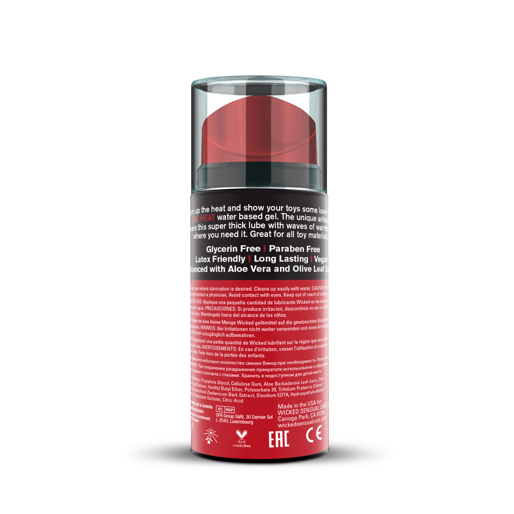 Toy Fever Warming Lubricating Gel for Intimate Toys - 3.3 Fl. Oz. - Image 2