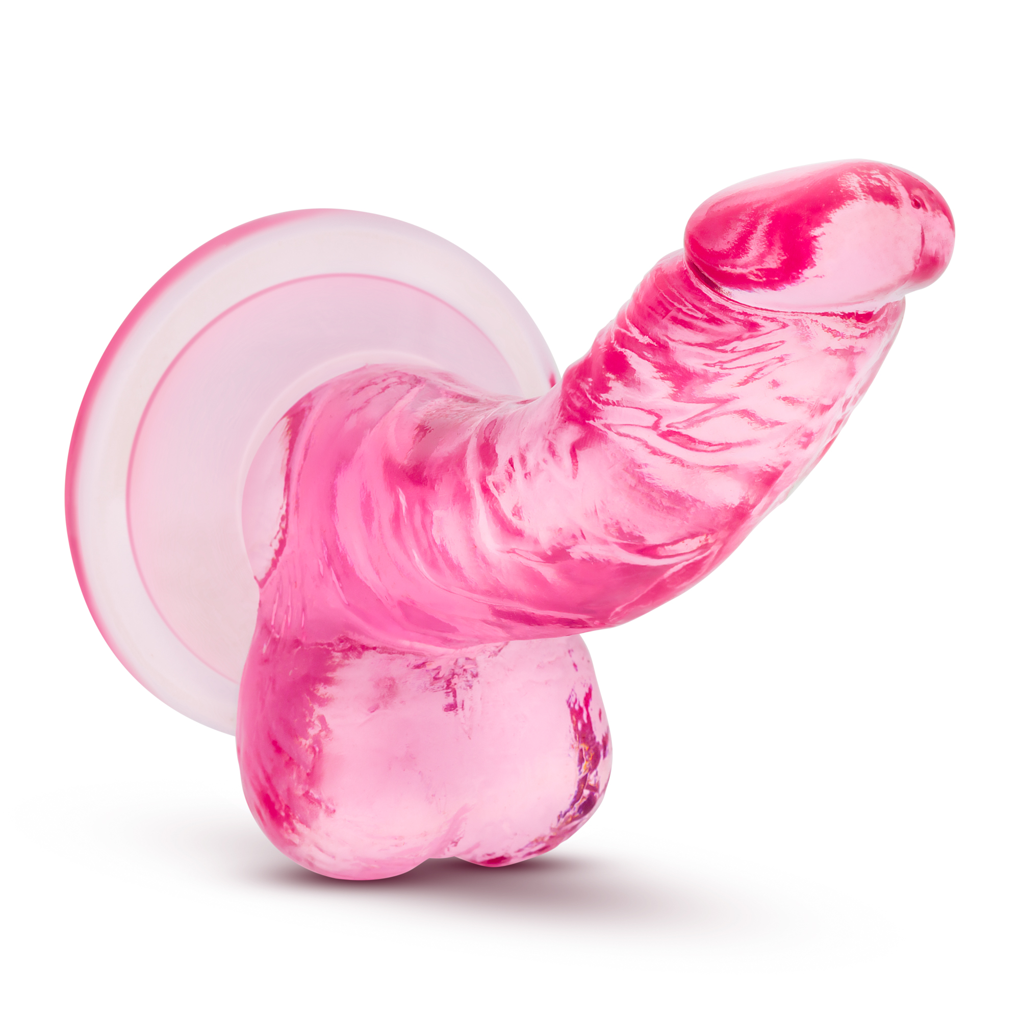 Naturally Yours - 4 Inch Mini Cock - Pink - Image 4