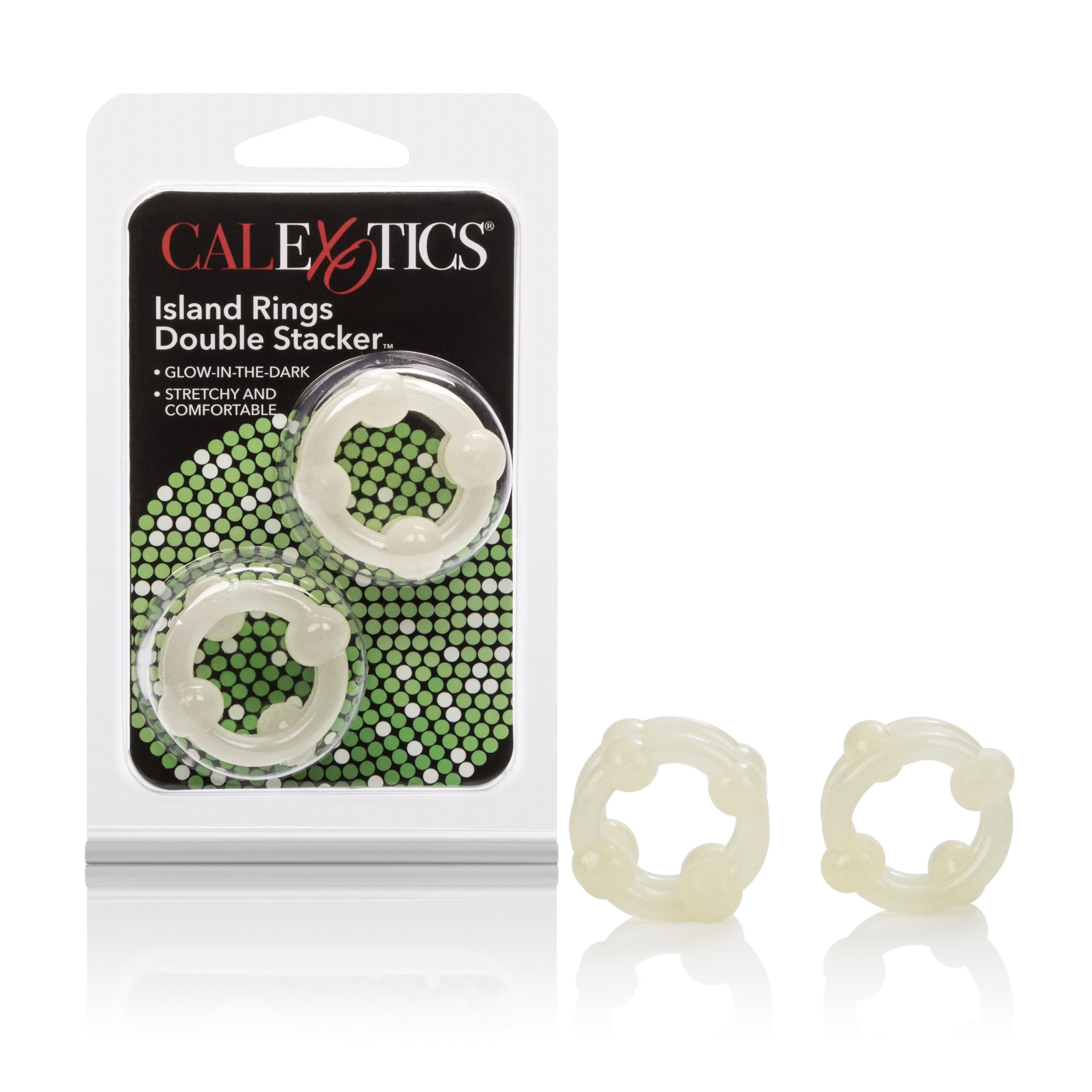 Island Rings Double Stacker - Glow-in-the-Dark - Image 5
