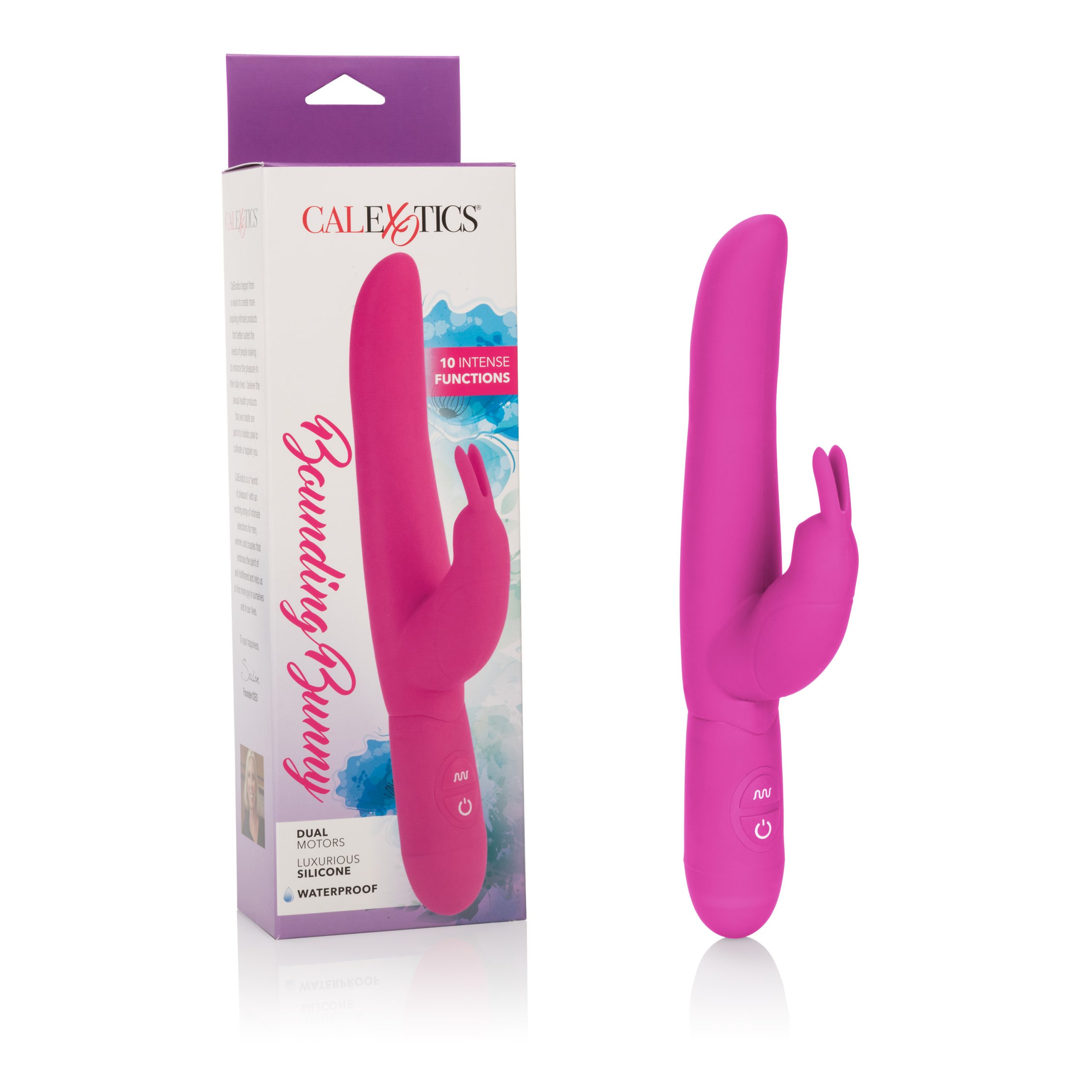 Posh 10-Function Silicone Bounding Bunny - Pink - Image 2