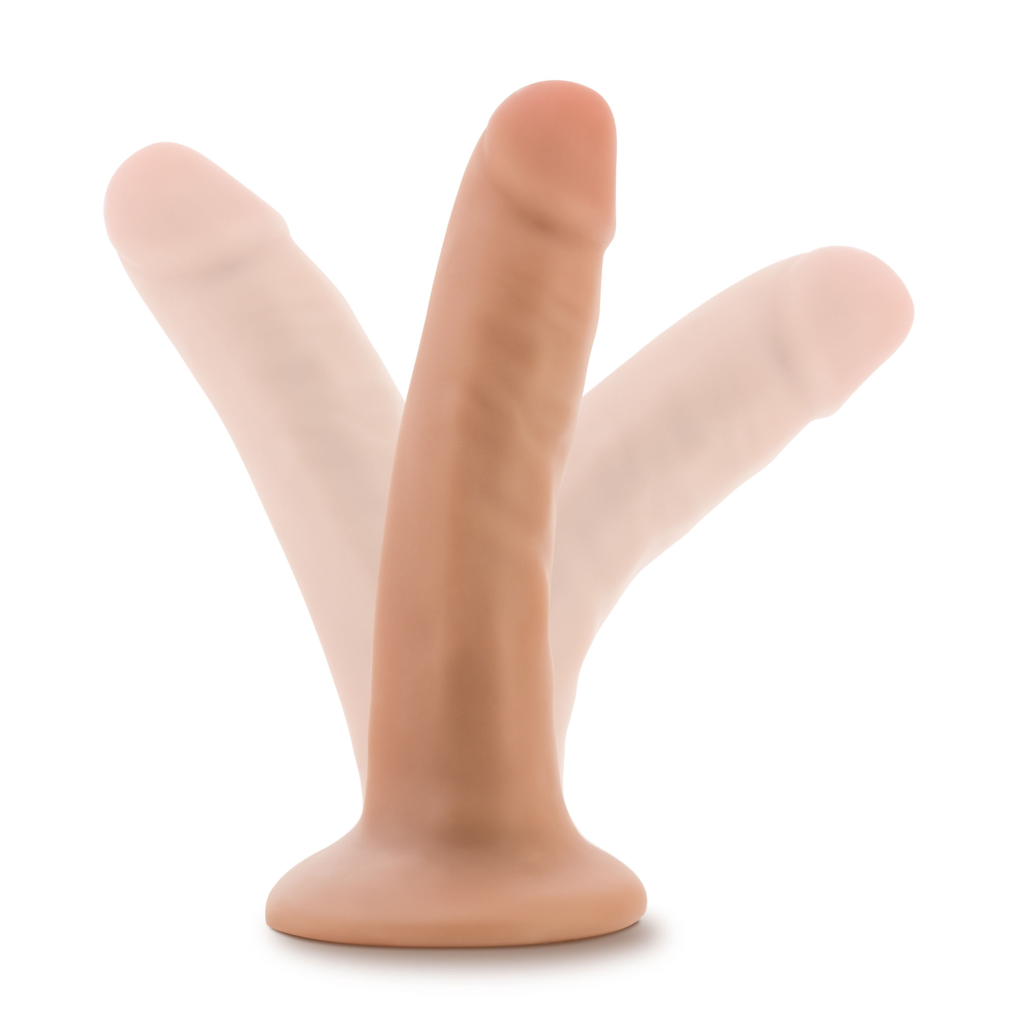 Dr. Skin - 5.5 Inch Cock with Suction Cup - Vanilla - Image 5